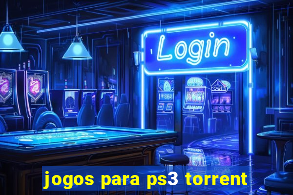 jogos para ps3 torrent